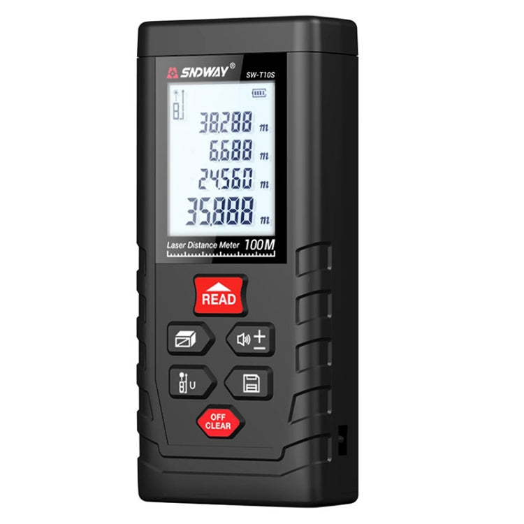 Righello laser mini telemetro digitale laser SNDWAY SW-T10S Righello laser mini telemetro digitale laser SNDWAY SW-T10S